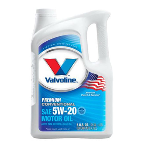 Valvoline Oil Company 779310 5 qt. 5W20 Premium Motor Oil