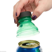 6Pcs Reusable Bottle Sealing Cap Snap On Can Convert Soda For Cool Coke Lid