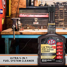 STP Ultra 5-In-1 Fuel System Cleaner, 12 fluid ounces, 18031