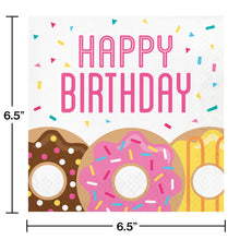 Donut Time Birthday Party Supplies Kit - 8 Guests