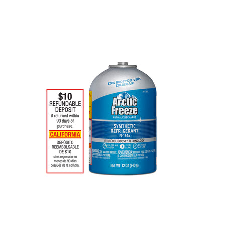 Arctic Freeze Ultra Synthetic R134a+ Refrigerant (California Only)