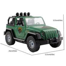 Tuscom DIY Assembled Military Vehicle Car Off-road Truck With Engine Sounds LED Lights