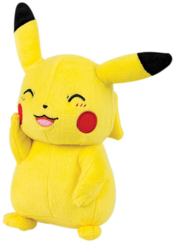 Pokemon Pikachu Plush Stuffed Animal- 8in. Tall | Super Soft and Cuddly | Officially Licensed