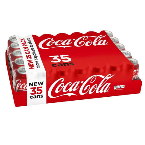 Coca-Cola Drink Cans, 12 fl. oz. (Pack of 35)