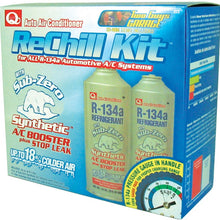 Quest 322 R134A Auto Air Conditioner Rechill Kit