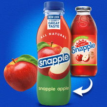 Snapple Apple, 16 fl oz glass bottles, 6 pack