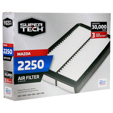 SuperTech 2250 Engine Air Filter, Replacement Filter for Mazda