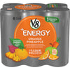 (24 Cans) V8 +Energy Orange Pineapple, 8 Fl Oz