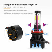 H11 LED Headlight Kit Low Beam Bulb Super Bright Fit For chevy Silverado 08-2015