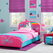 JoJo Siwa Upholstered Twin Bed by Delta Children