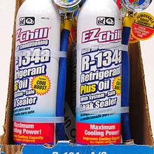 EZ Chill Auto Air Conditioning R-134a Refrigerant & Oil, 18 oz