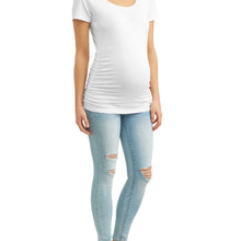 Oh! Mamma Maternity Scoop Neck Tee 2 Pack - Available in Plus Sizes