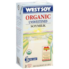 Westsoy Unsweetened Original Soymilk (8x64 Oz)