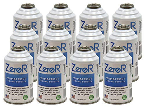ZeroR® PERMAFROST AC Performance Booster for R134a_ & R12_- 12 Cans