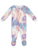 PL Baby by Petit Lem Newborn Girl Pajamas Micropolar Sleepers, 2-Pack