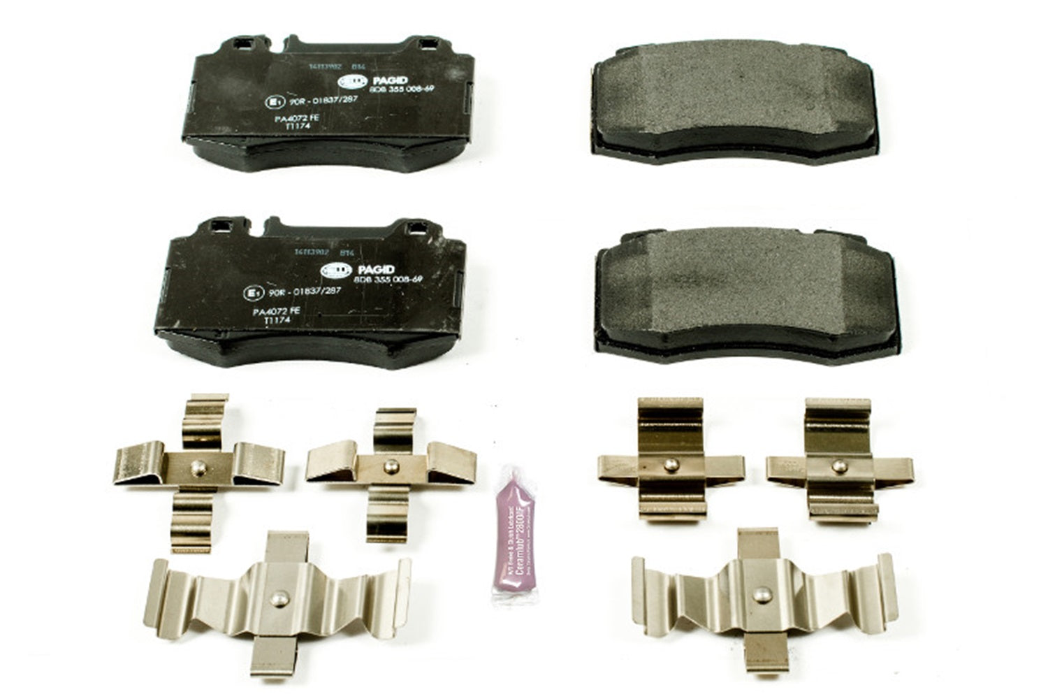 Powerstop ESP0869 PSBESP0869 EURO-STOP ECE-R90 CERTIFIED BRAKE PADS