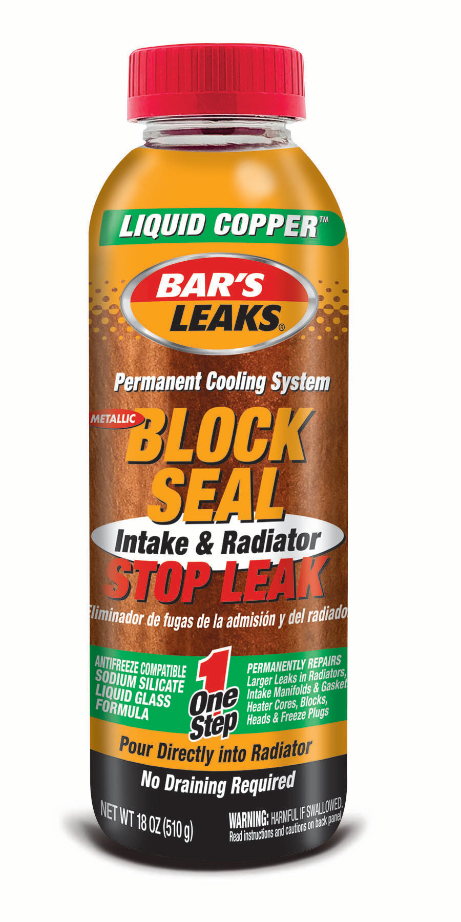 Bar's Leaks Block Seal Liquid Copper