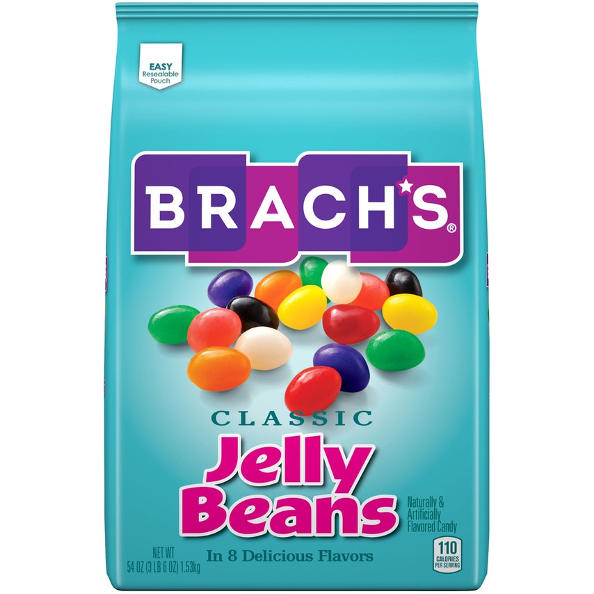 Brach's Classic Jelly Beans Candy Bag, 54 Oz