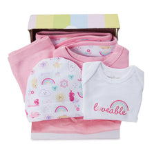 Garanimals Newborn Baby Girl Clothes Baby Shower Gift Set, 5-Piece