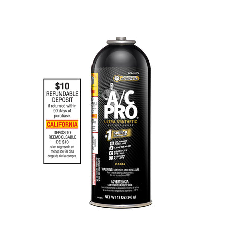 A/C Pro Professional Formula Refrigerant 12 oz