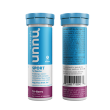 Nuun Hydration Tri-Berry Electrolyte Supplement, 1.9 oz.