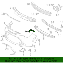 Genuine Toyota Side Retainer 52115-02480