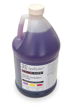 SPILFYTER 410004 Chemical Neutralizer,Acids,1 gal.