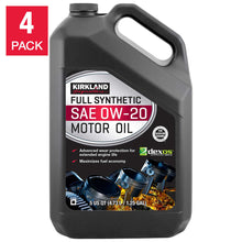 Kirkland Signature 0W-20 Full Synthetic Motor Oil 5-quart, 4-pack