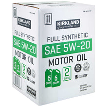 Kirkland Signature 5W-20 Full Synthetic Motor Oil 5-quart, 4-pack