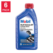 Mobil Automatic Transmission Fluid MV, 1-Quart/6-pack