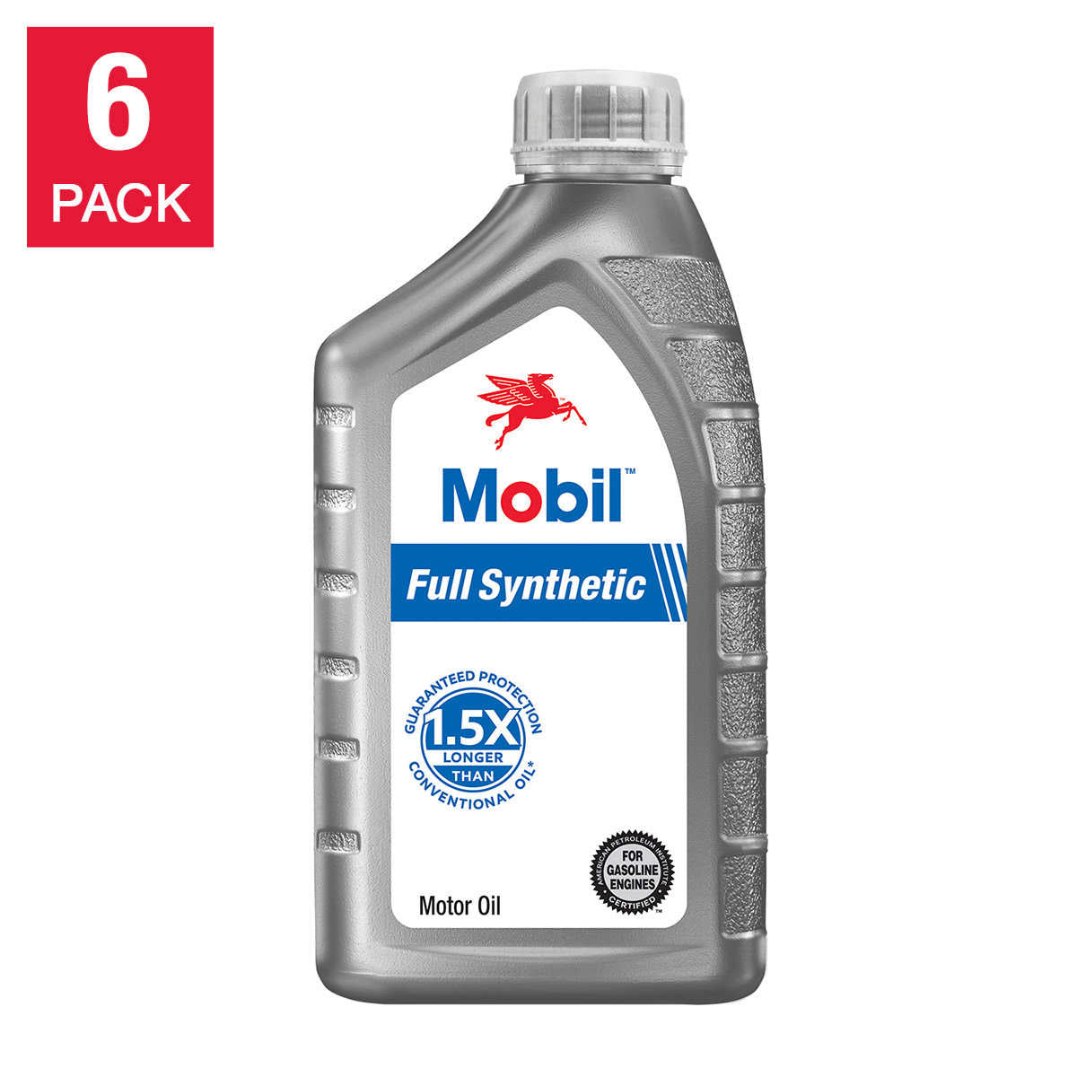 Mobil Full Synthetic Motor Oil, 1-Quart/6-pack