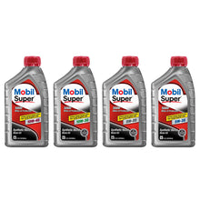 Mobil Super Synthetic Blend Motor Oil, 1-Quart/6-pack