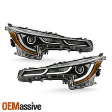 For 2020+ Toyota Corolla L LE US Built Model LED Projector Headlights - Black