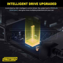 Protekz LED Fog Light Kit 2 Bulbs CREE H8 White for 2017 - 2019 Nissan Rogue