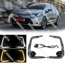 Daytime Running Lights DRL LED With Turn for Toyota Corolla Altis Sedan EU 2019+