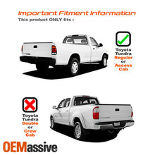 Fits 2000-2004 Toyota Tundra Regular | Access Cab [Black Smoke] Headlights Pair