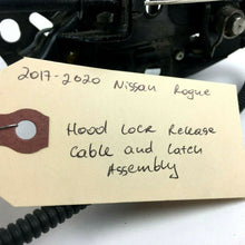 2017-2020 Nissan Rogue Hood Lock Release Cable and Latch Assembly OEM USED