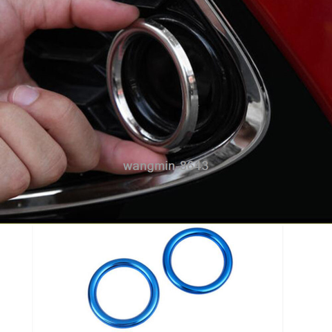 fit For Toyota Corolla 2020 ABS Blue head Front Fog Light Lamp Cover Trim