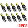 10X T10 194 168 CANBUS LED License Plate Interior Wedge Light Bulbs Bright White