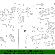 Genuine Toyota Engine Oil Dipstick Tube Seal 96741-19005