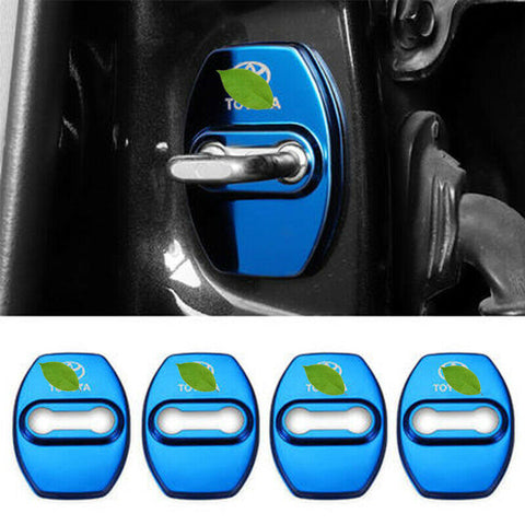 For Toyota Corolla 2019-2020 blue titanium Car door lock cover trim 4PCS