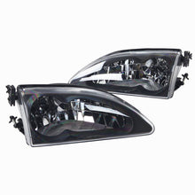 Headlights for 1994-1998 Ford Mustang Cobra - Black/Clear