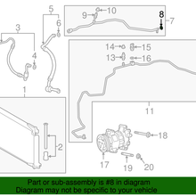 Genuine Toyota A/C Line O-Ring 90068-14011