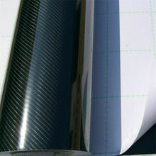 7D Accessories Glossy Carbon Fiber Vinyl Film Car Interior Wrap Stickers 12x 60"