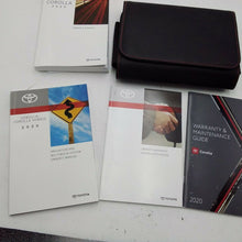 2020 Toyota Corolla Owner’s Manual