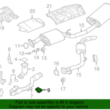 Genuine Nissan Front Pipe Mount Cushion 20611-1AA2A