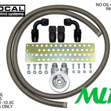 CLIO MK2 172 182 MK3 197 MOCAL -10 BRAIDED HOSE OIL COOLER FITTING KIT ZQBF-M20