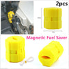 2 Pcs Magnetic Fuel Saver for Vehicle Gas Universal Reduce Emission Accessories
