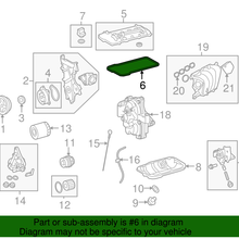 Genuine Toyota Valve Cover Gasket 11213-37021