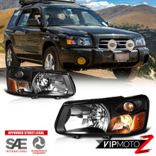 2003-2004 Subaru Forester XT XS [Factory Style] Headlights Lamps Replacement SET
